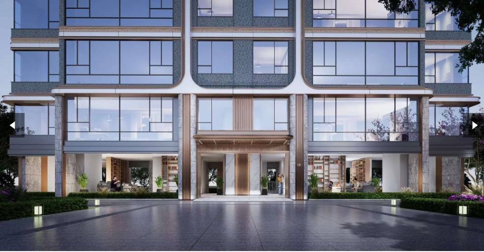 湖项目售楼处发布：主城罕见低密洋房pg电子试玩热搜NO1新华星耀玥(图5)